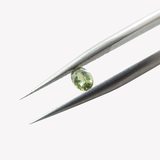 Zafiro Verde - 0.24 ct  - 4.05x3.1x1.7 mm