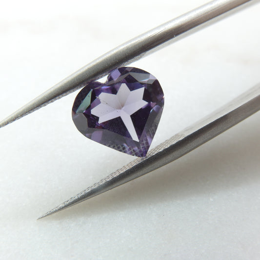 Zafiro Azul/morado - 1.5 ct  - 9.2x9 mm