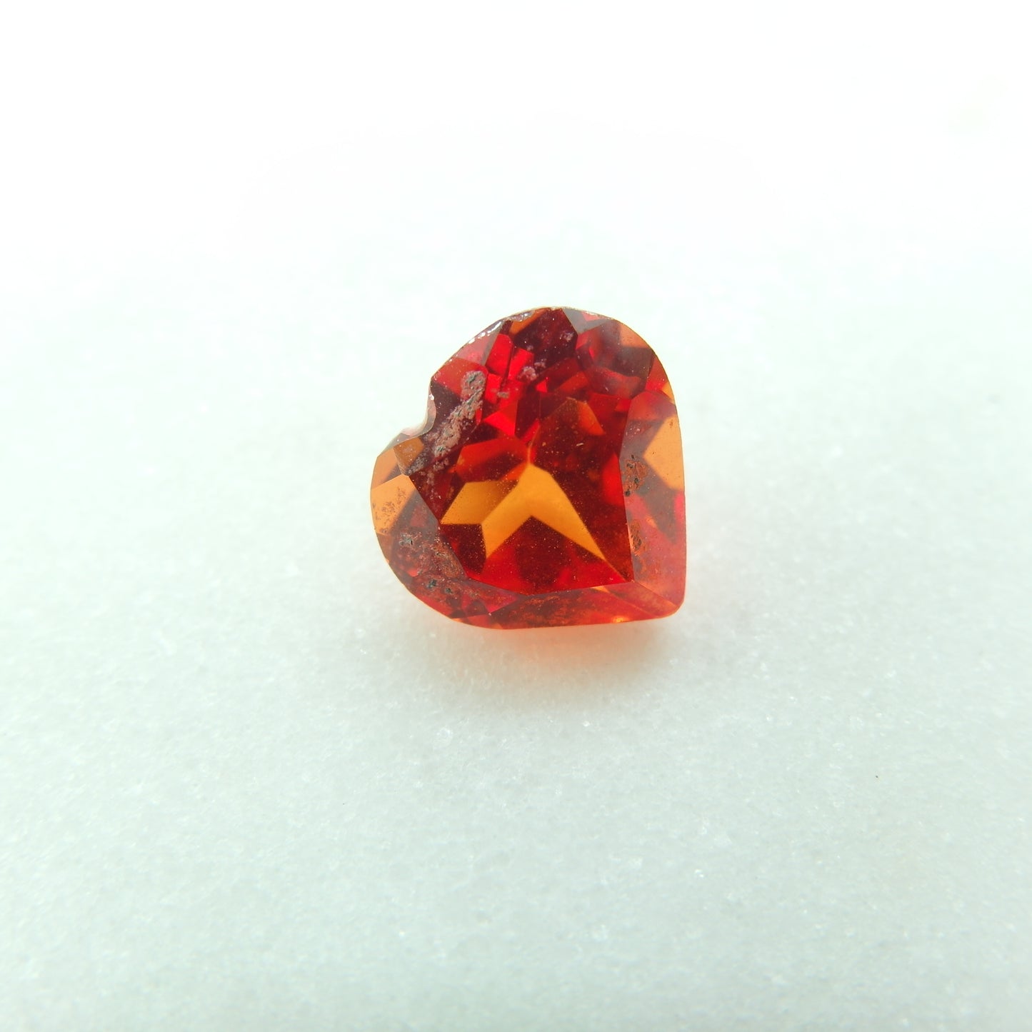 Zafiro Naranja Fuego - 1.5 ct  - 7.7x7.7 mm